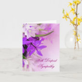 共感書 カード (黄色い花)