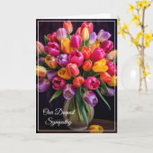 共感書 カード (黄色い花)