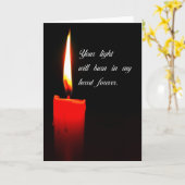 共感書 カード (黄色い花)