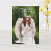 共感書 カード (黄色い花)