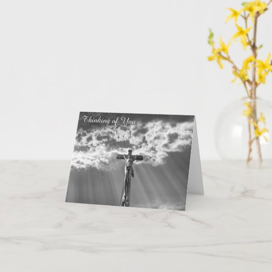 共感書 カード (黄色い花)