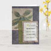 共感書 カード (黄色い花)