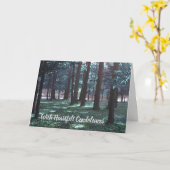 共感書 カード (黄色い花)