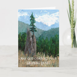 共感的なカードマウンテンツリー カード