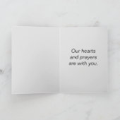 共感表のグレースケールラン ノートカード (内部)