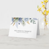 共感表テンプレート |コンデンセパーソナライズされたンス カード (黄色い花)