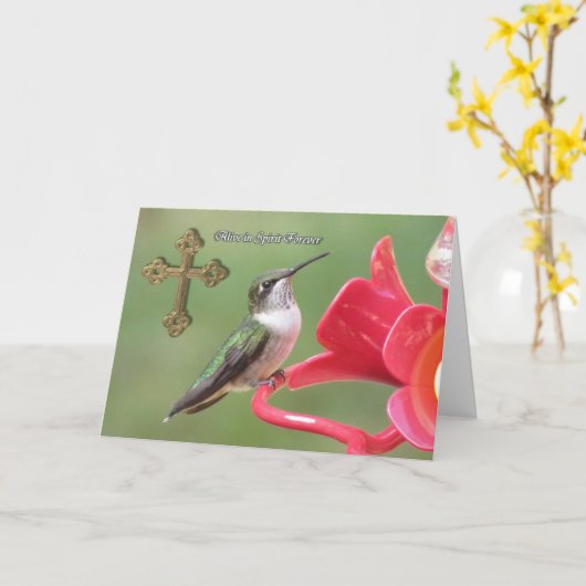 共感表 カード (黄色い花)