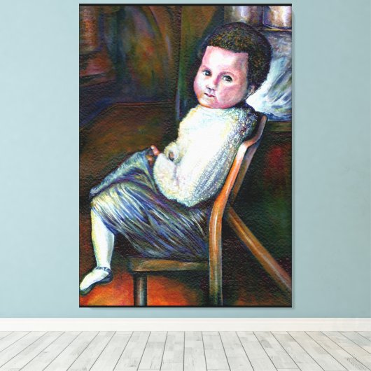 共感覚 キャンバスプリント (インサイチュ (ウッドフロア))