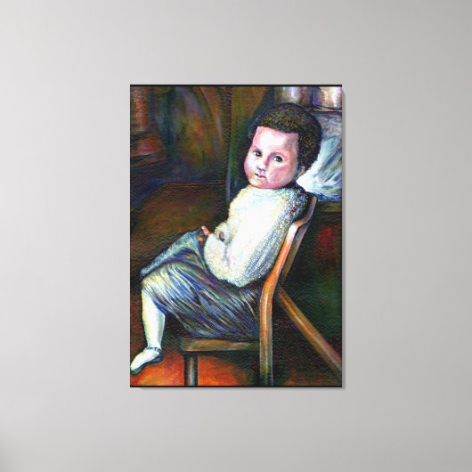 共感覚 キャンバスプリント (正面)