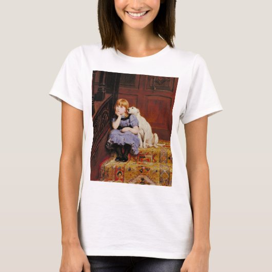 共感 (ブリトン・リヴィエ作) Tシャツ (正面)
