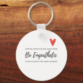 共感 – 共感心を持つ キーホルダー (正面)