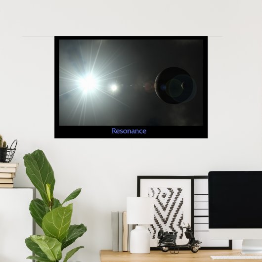 共振 ポスター (ホームオフィス)
