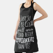 共最高の働離れ者への贈与 エプロン (インサイチュ)