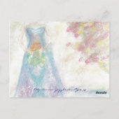 共有この特別結婚日のI ポストカード (裏面)