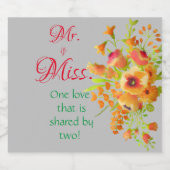 共有された愛 ビールラベル (シングルラベル)