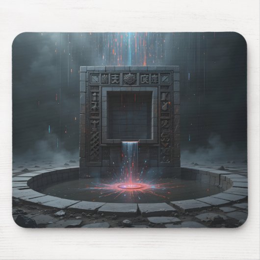 共有された現実を乾燥させる マウスパッド (正面)