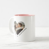 共有された瞬間の愛の開花：マカスタマイズグ ツートーンマグカップ (正面左)