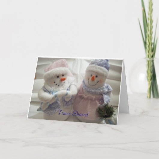 共有される時はすばらしい記憶をします シーズンカード (正面)