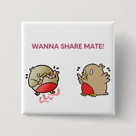 共有だ！ 缶バッジ (正面)