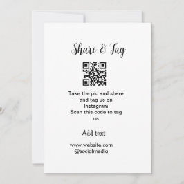 共有とラベルInstagramスキャンQR追加Webサイト シーズンカード
