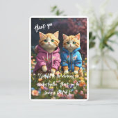 "共有のためのサンキューカード[エクスペリエンス] サンキューカード (スタンド正面)