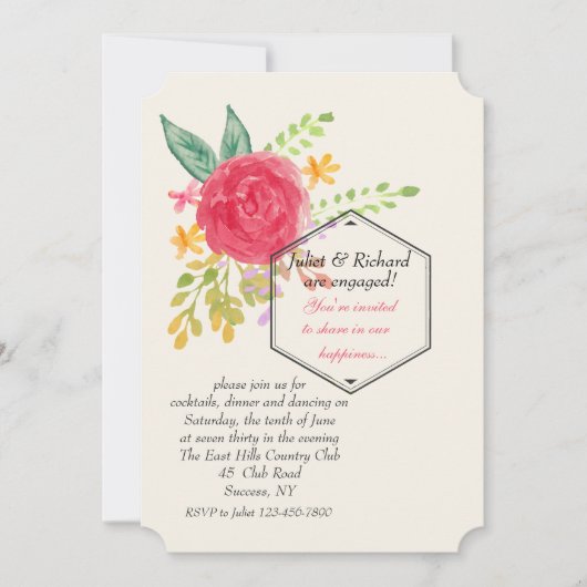 共有の幸せ招待状 招待状 (正面)