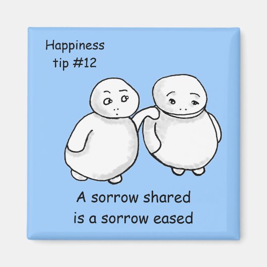 共有の悲しみ マグネット (正面)