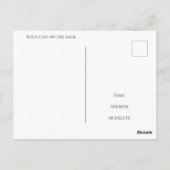 共有の美しいの写真はがき ポストカード (裏面)