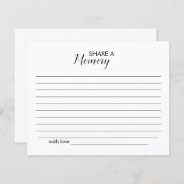 共有の葬儀カード