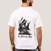 共有は思いやりがあるロゴのTシャツです Tシャツ (裏面)