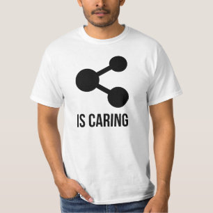 共有は思いやりがあるTシャツです Tシャツ