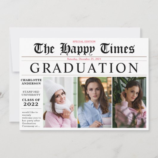 共有エレガント3 Photo Sgarition Party 招待状 (正面)