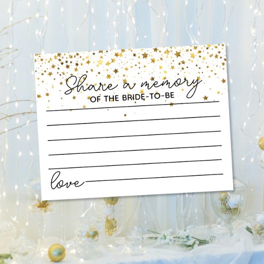 共有ゲームブライダルシャワー ポストカード