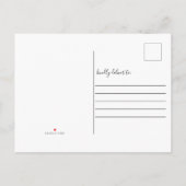 共有ザハピネストゥガモダンザフォトシンプルS 案内ポストカード (裏面)