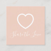 共有ザラブスキンエレガントピンク紹介カード 紹介カード (正面)