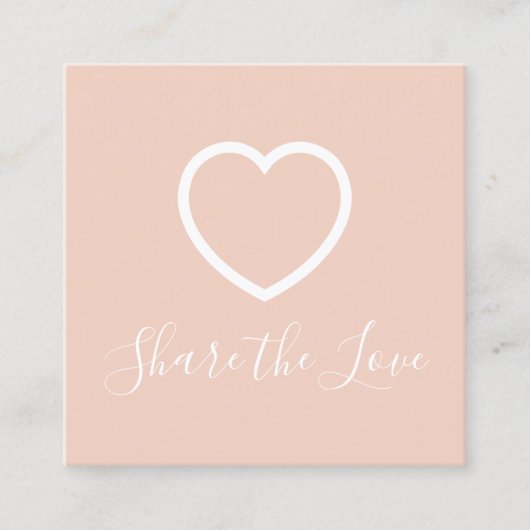 共有ザラブスキンエレガントピンク紹介カード 紹介カード (正面)