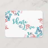 共有ザラブフローラ&葉ペットパターン 紹介カード (正面)