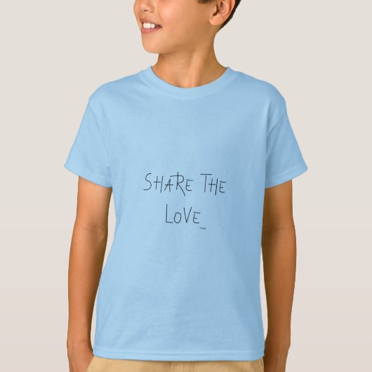 共有ザラブ – タイポグラフィカッコいい, Tシャツ (正面)