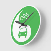 共有ザロード陰陽 ラウンド壁時計 (傾斜)