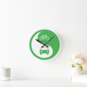 共有ザロード陰陽 ラウンド壁時計 (ホーム)