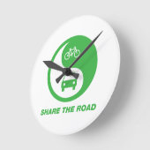 共有ザロード ラウンド壁時計 (傾斜)