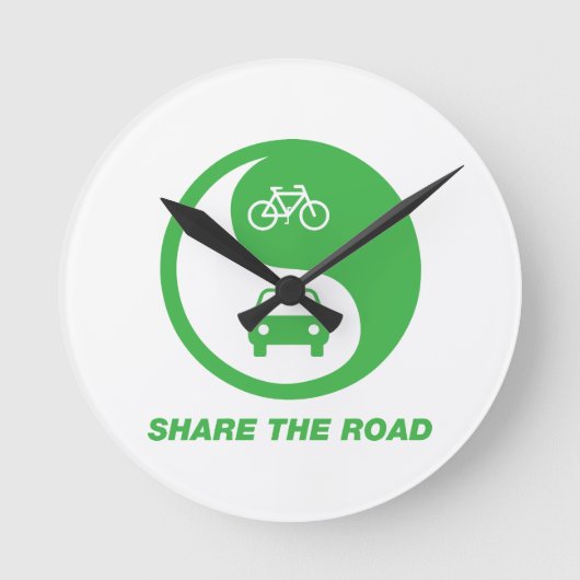 共有ザロード ラウンド壁時計 (正面)