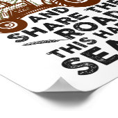 共有ザロードthisハーベストシーズントラクター農家 ポスター (角)