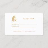 共有ザ愛自然紹介カードデザイン 紹介カード (裏面)