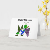 共有ザ・ラブ&ビールサンウルホズ・デイ・カード カード (黄色い花)