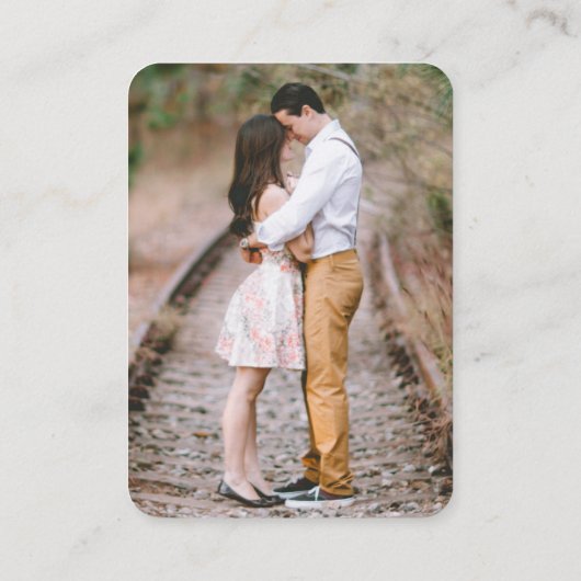 共有ザ・ラブQRコードデジタルフォトアルバムカード エンクロージャーカード (裏面)