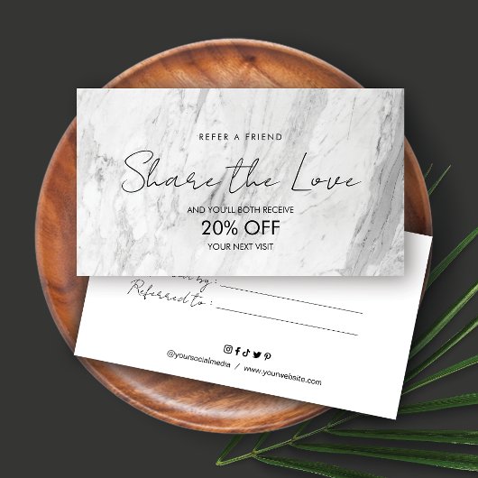 共有ザLove紹介カードデザイン 紹介カード