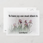 共有ジョイ ポストカード (正面/裏面)