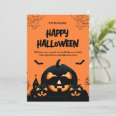 共有ハロウィーンの精神！2024招待状 招待状 (スタンド正面)