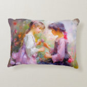 共有バラと友情 アクセントクッション (裏面)